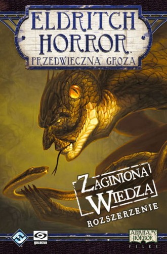 Eldritch Horror: Zaginiona Wiedza pudełko