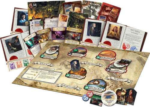 Eldritch Horror: Pod Piramidami zawartość