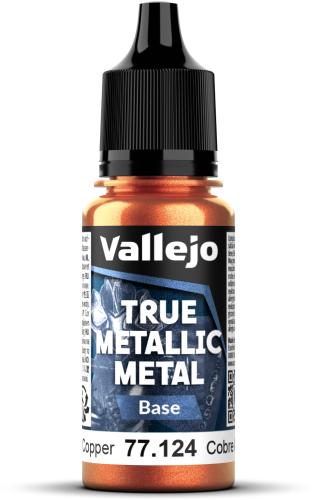 Vallejo: 77.124 - True Metallic Metal - Base - Ancient Copper (18 ml)