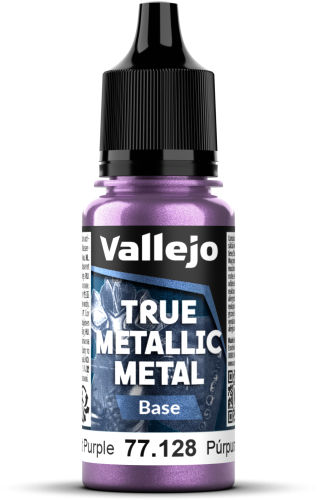 Vallejo: 77.128 - True Metallic Metal - Base - Amethyst Purple (18 ml)