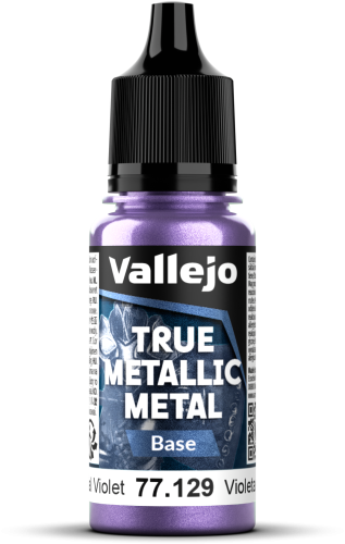 Vallejo: 77.129 - True Metallic Metal - Base - Celestial Violet (18 ml)