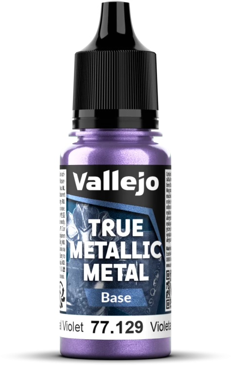 Vallejo: 77.129 - True Metallic Metal - Base - Celestial Violet (18 ml)