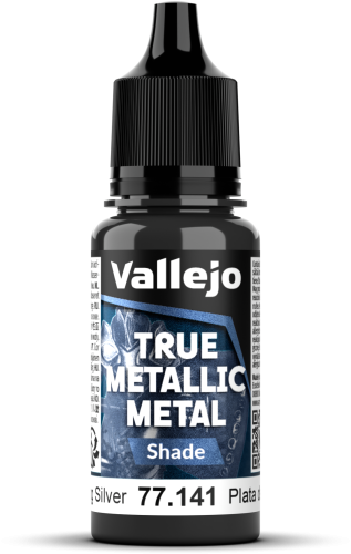 Vallejo: 77.141 - True Metallic Metal - Shade - Sterling Silver (18 ml)