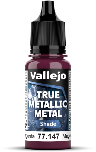 Vallejo: 77.147 - True Metallic Metal - Shade - Crimson Magenta (18 ml)