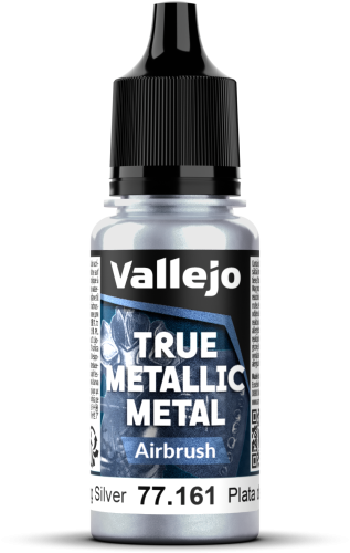 Vallejo: 77.161 - True Metallic Metal - Airbrush - Sterling Silver (18 ml)