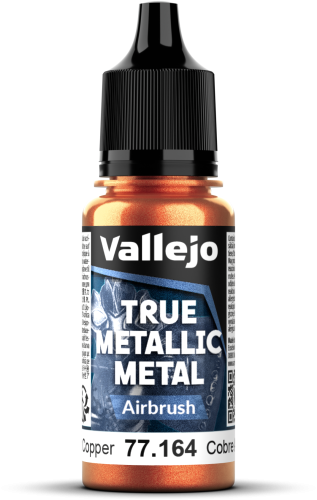 Vallejo: 77.164 - True Metallic Metal - Airbrush - Ancient Copper (18 ml)