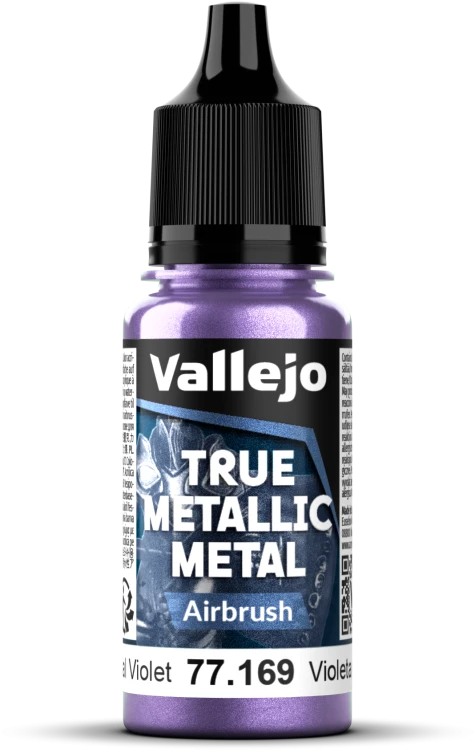 Vallejo: 77.169 - True Metallic Metal - Airbrush - Celestial Violet (18 ml)