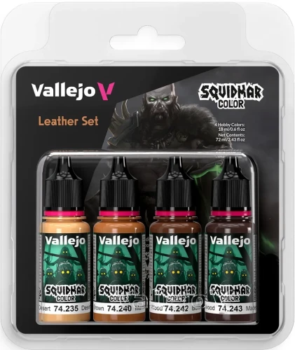 Vallejo 74309 - Squidmar Color - Leather Set.webp