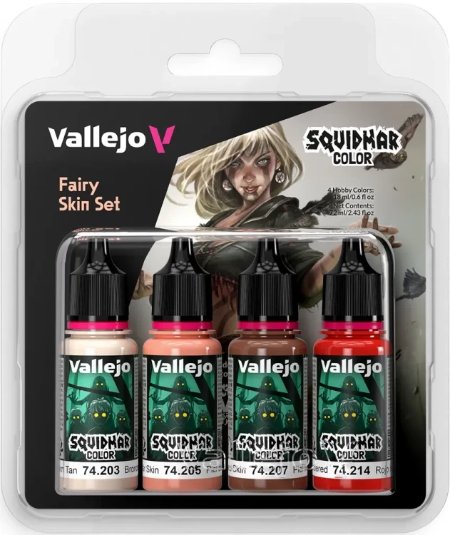 Vallejo 74306 - Squidmar Color - Fairy Skin Set (1).webp