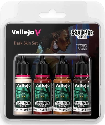 Vallejo 74305 - Squidmar Color - Dark Skin Set (1).webp