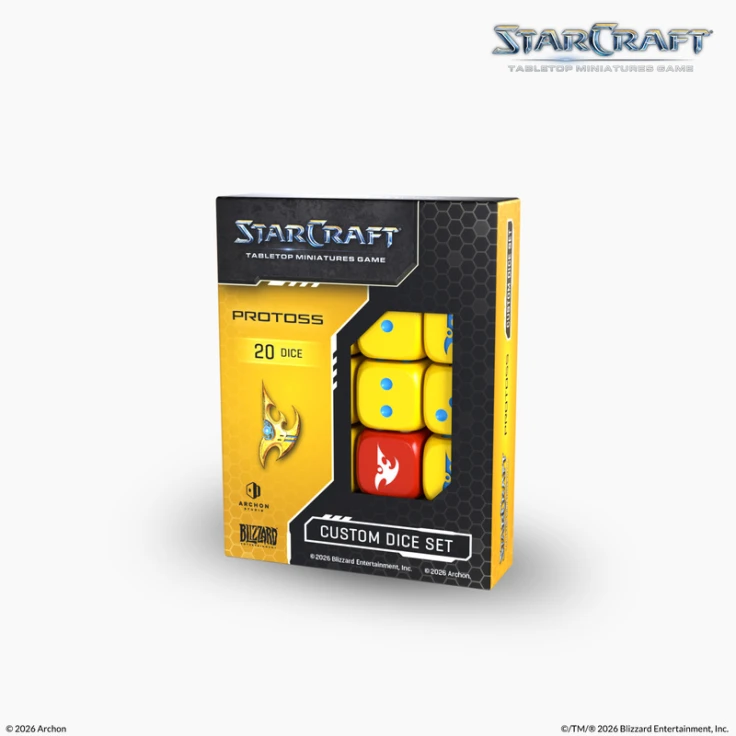 Starcraft Protoss Custom Dice Set.webp
