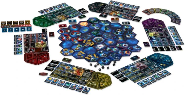 Twilight Imperium: Świt Nowej Ery plansza