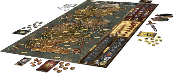 Gra o Tron (gra planszowa) plansza