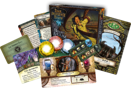 Znak Starszych Bogów: Bramy Arkham elementy