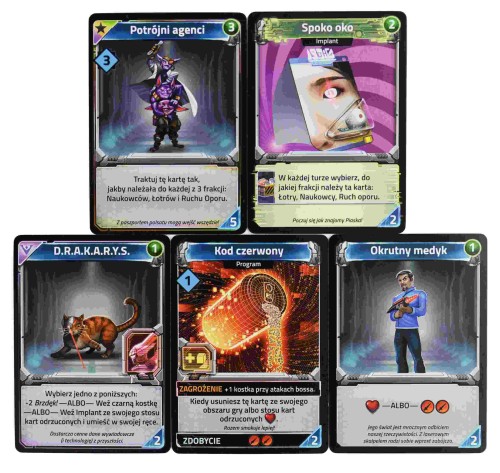 Brzdęk! W! Kosmosie! - minidodatek 1 karty