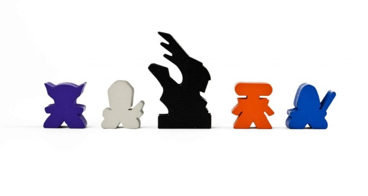 Brzdęk! W! Kosmosie! meeple