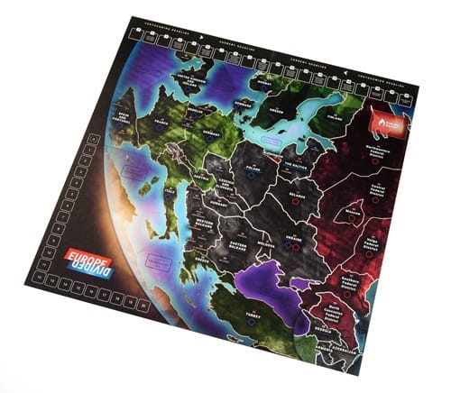 Europe Divided (edycja polska) plansza