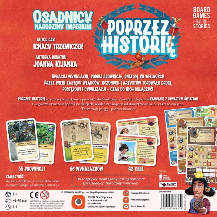 Osadnicy: Poprzez Historię zawartość