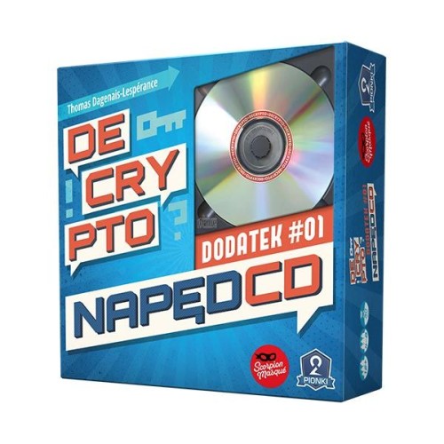 Decrypto: Napęd CD (dodatek) pudełko