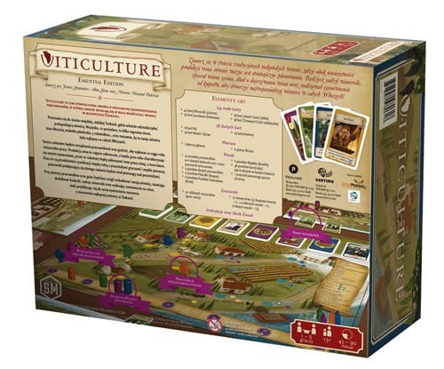 Viticulture (edycja polska) tył pudełka