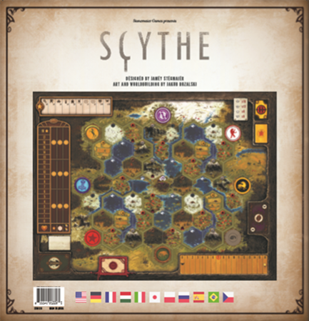 Scythe – plansza modularna pudełko
