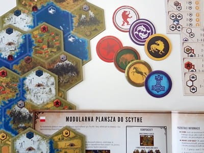 Scythe – plansza modularna plansza