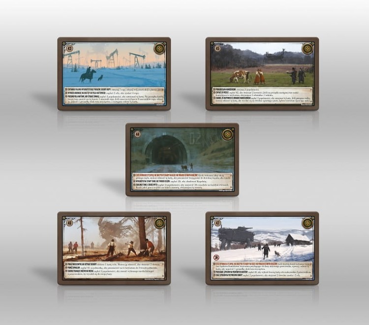 Scythe: Spotkania karty