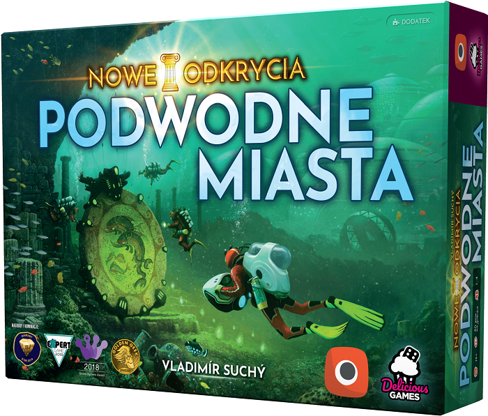 Podwodne Miasta: Nowe Odkrycia pudełko