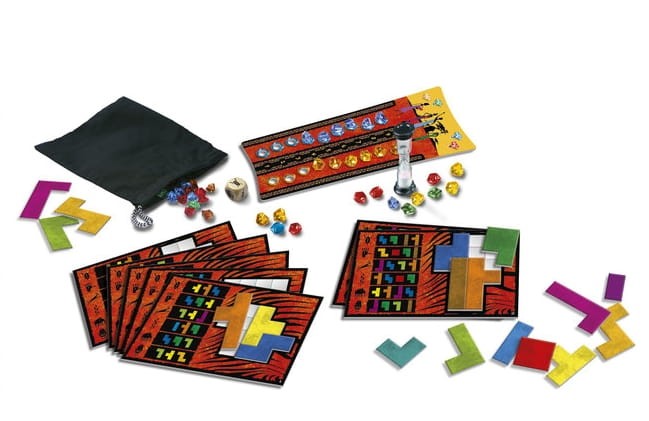 Ubongo (gra planszowa) zawartość