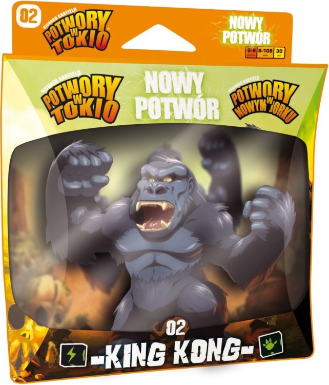 Potwory w Tokio: King Kong pudełko