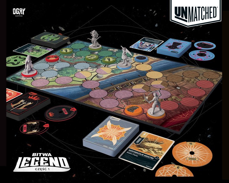 Unmatched: Bitwa Legend (edycja polska) zawartość