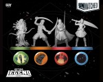 Unmatched: Bitwa Legend (edycja polska) figurki i żetony