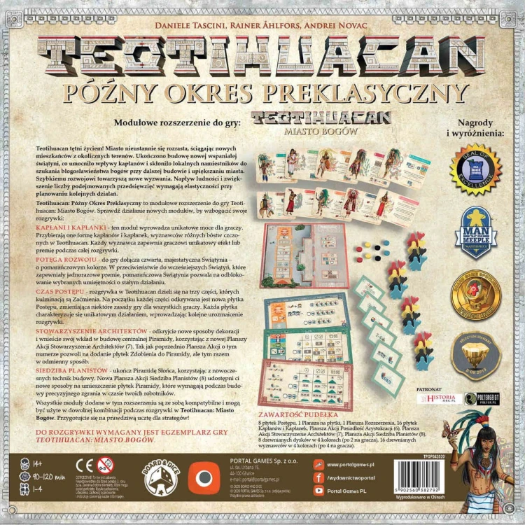 Teotihuacan: Późny Okres Preklasyczny (dodatek) zawartość