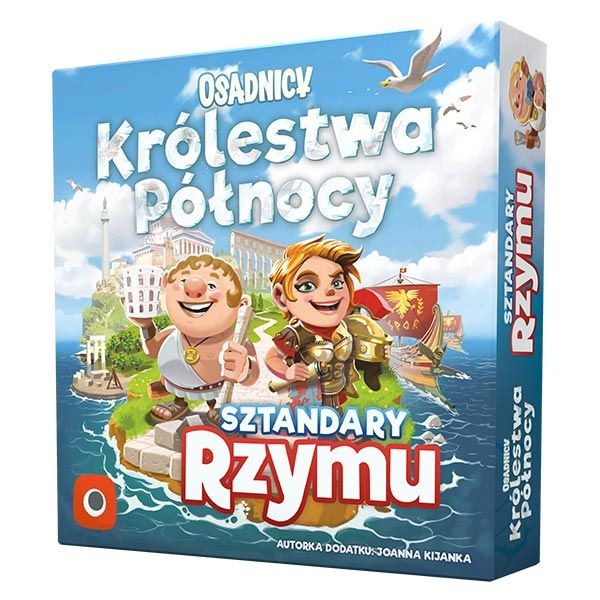 Królestwa Północy: Sztandary Rzymu (dodatek)  pudełko