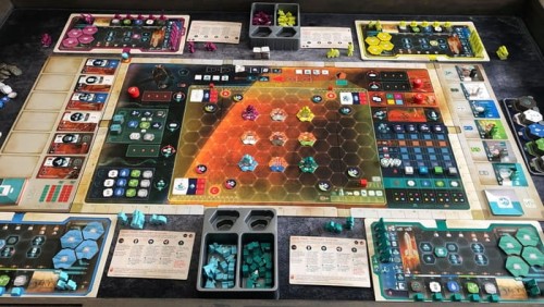 On Mars (gra planszowa) plansza