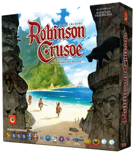 Robinson Crusoe: Przygoda na Przeklętej Wyspie pudełko