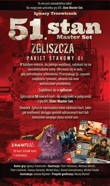 51 Stan: Zgliszcza tył pudełka