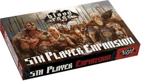 Blood Rage: Dodatek dla 5 gracza pudełko
