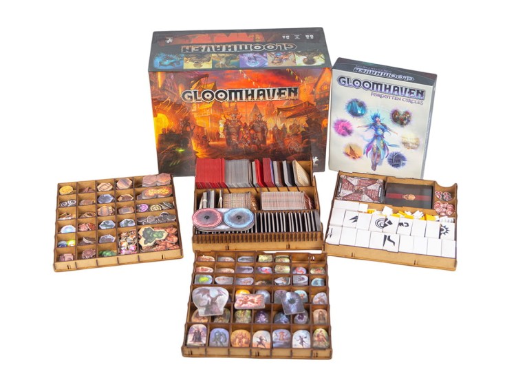 Insert do gry Gloomhaven i dodatku Zapomniane Kręgi (e-Raptor)