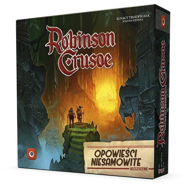 Robinson Crusoe: Opowieści Niesamowite (dodatek) pudełko