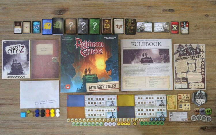 Robinson Crusoe: Opowieści Niesamowite (dodatek) elementy