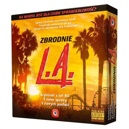 Detektyw - Zbrodnie L.A. (dodatek) pudełko