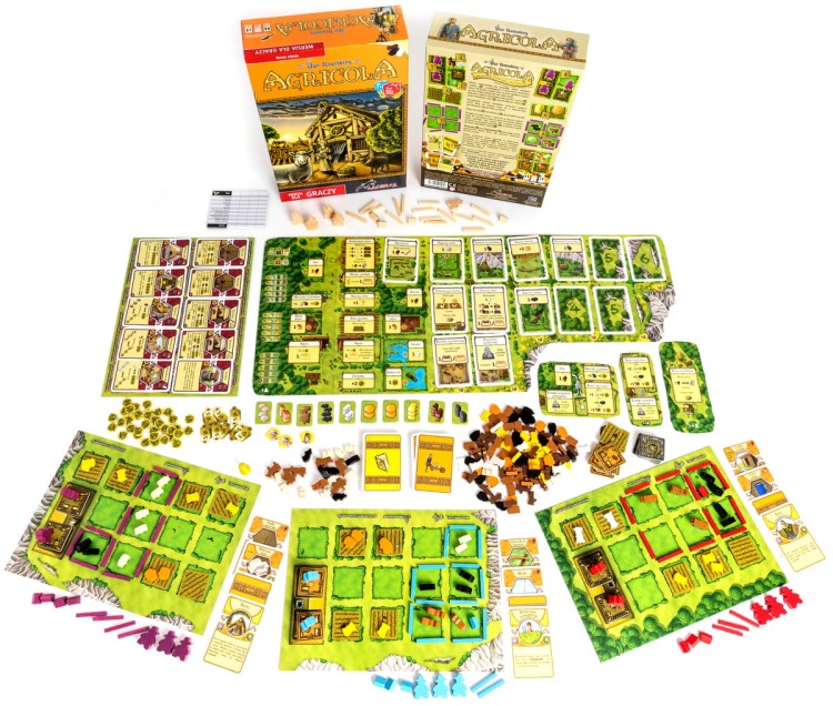 Agricola (wersja dla graczy) zawartość