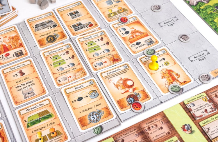 Kawerna: Rolnicy z Jaskiń plansza