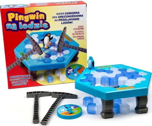 Pingwin na Lodzie