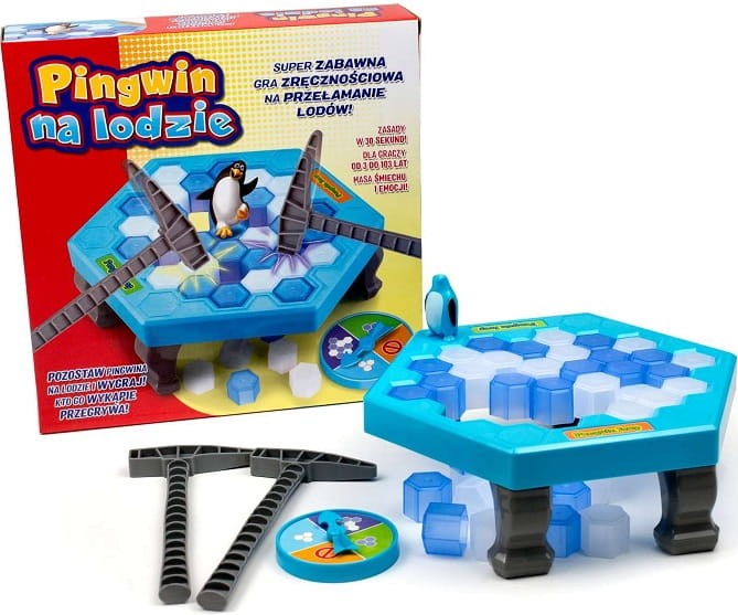 Pingwin na Lodzie