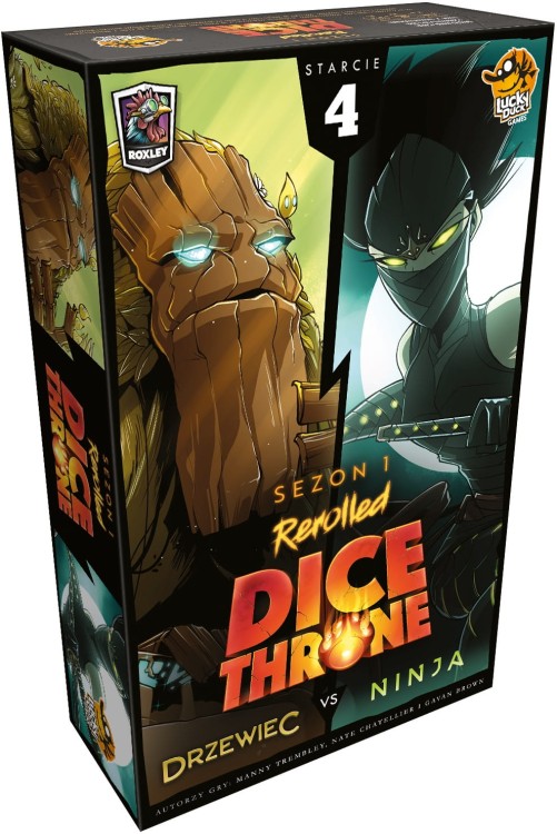 Dice Throne: Starcie 4 - Drzewiec vs Ninja pudełko