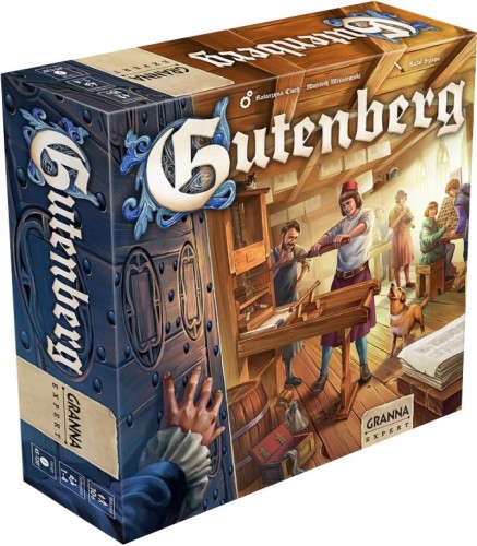 Gutenberg (gra planszowa) pudełko