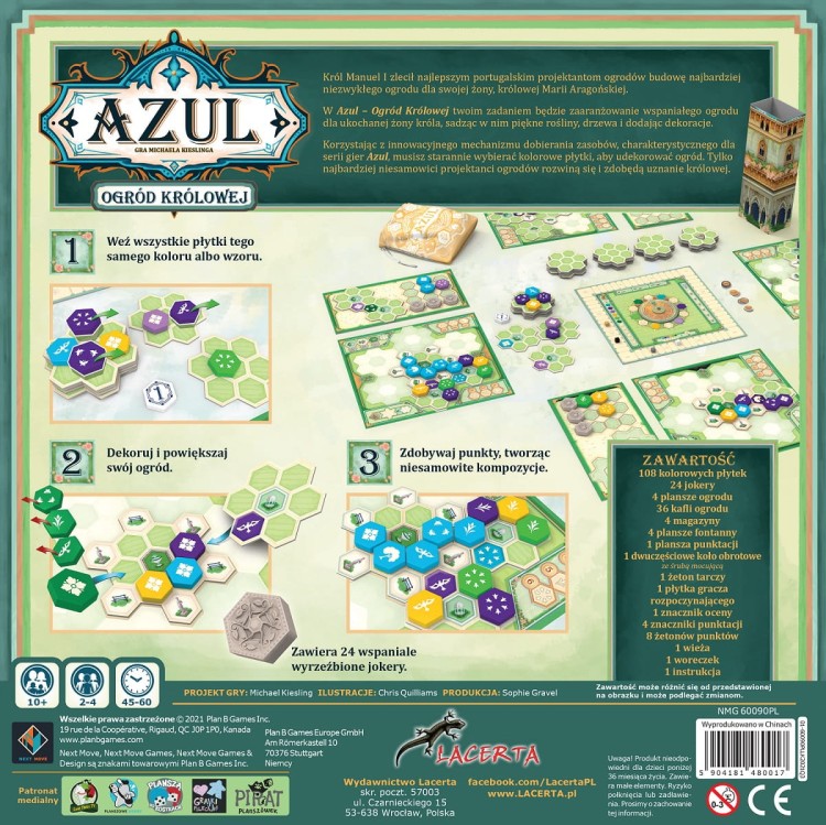 Azul: Ogród Królowej denko