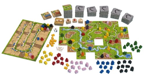 Carcasonne Big Box zawartość
